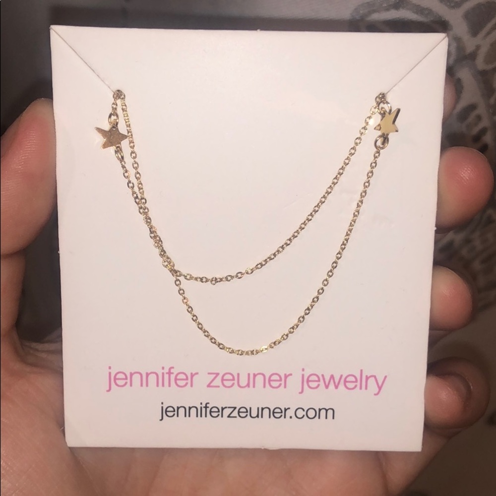 Gold Star Necklace - Jennifer Zeuner Jewelry